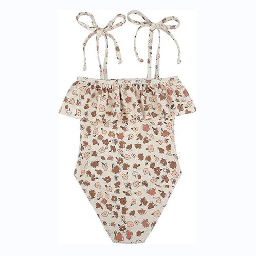 Girls for Swimsuit Bikini One-Piece Multicolor Toddler