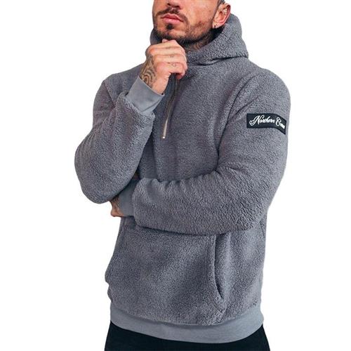 Plush sports everyday mens jacket and sweatshirt