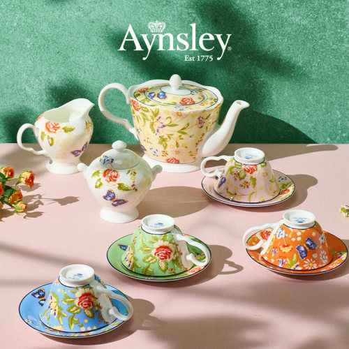 Aynsley安斯丽小屋花园骨瓷茶具