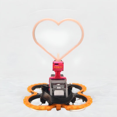 婚礼送戒指发光爱心溯域发光均匀