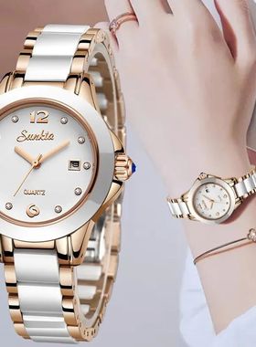 Fashion Women Watch Rose Gold Ladies Bracelet Watches Girl R