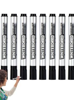 Black Markers Fine Point Wet Erase & Black Whiteboard Marker