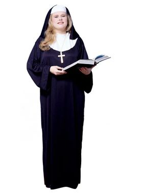 Halloween Costume Women's Nun Costume Traditional Adult Sist