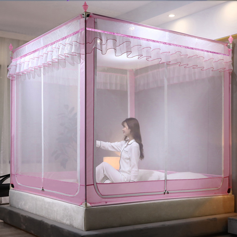 蚊帐防摔拉链加密蒙古包