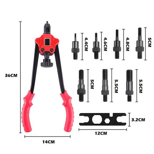 手动拉铆枪家用小型铆钉枪拉帽钉铆抢铆钉机工业级省力抽芯铆钉抢