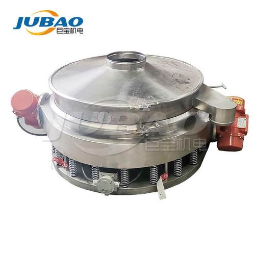 双振源筛分机 直排式振动筛 面粉除杂筛 排异物用振筛机 圆形分样