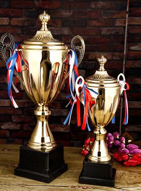 创意金属奖杯篮球羽毛球足球学生体育运动会通用奖牌纪念工厂直发