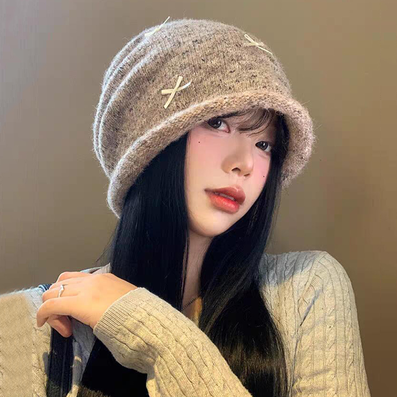 堆堆帽韩版大头围秋冬