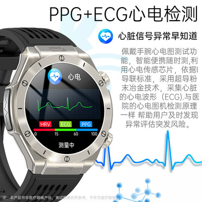 华强北国家补贴15%助睡眠AMOLED心电图ECG尿酸SS健康通话BH智能手