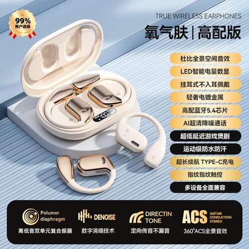 曼哈顿德国进口柏林之声无线耳机开放OWS不入耳蓝牙耳机超长续航