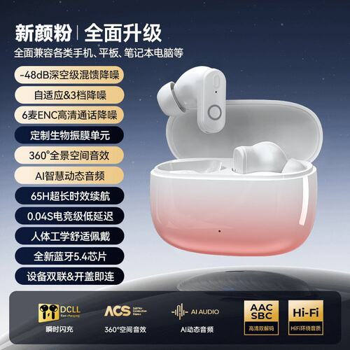曼哈顿德国进口柏林之声FD190渐变蓝牙耳机无线高音质入耳短柄超