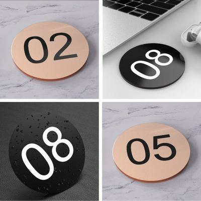 健身房游泳馆更衣室柜子编号码牌