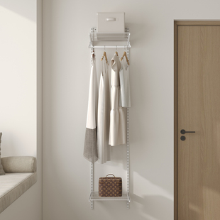 宜森缘0.4米金属衣柜衣帽间步入式 砌墙衣橱小户型储物收纳置物间