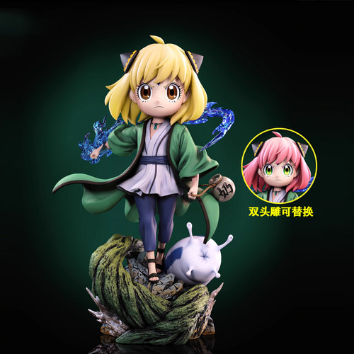 忍者纲手阿尼亚GK手办桌面摆件