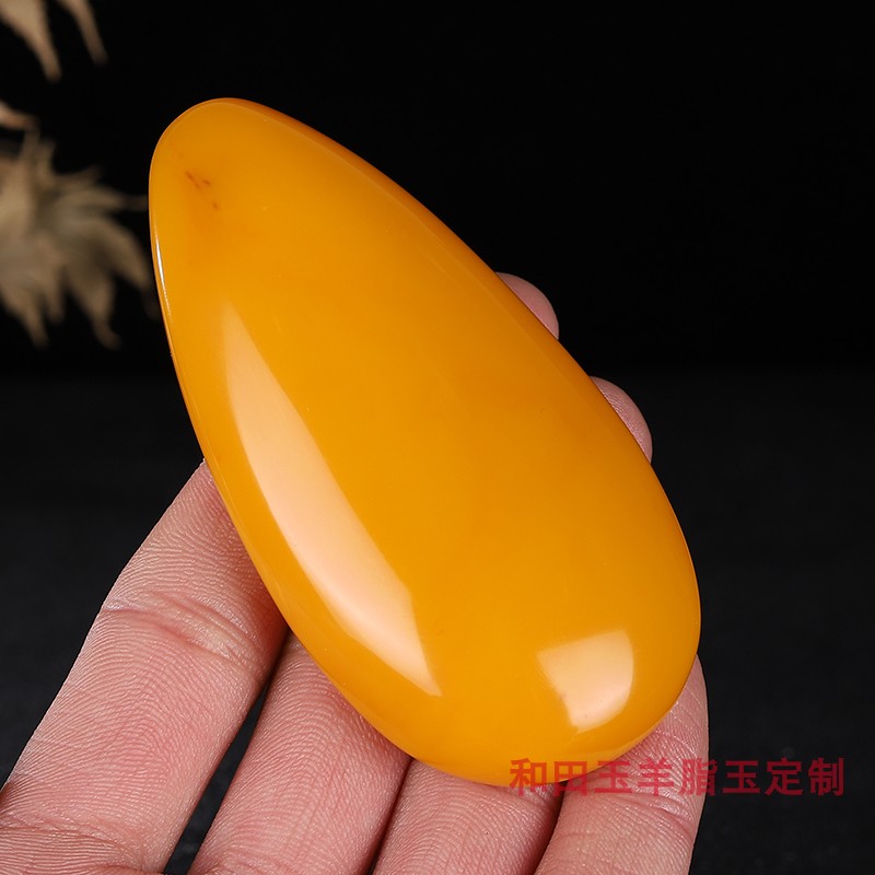 手玩件吊坠黄龙玉原石