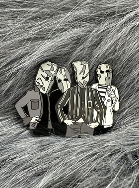 The Bonzo Dog Band 乐队金属徽章