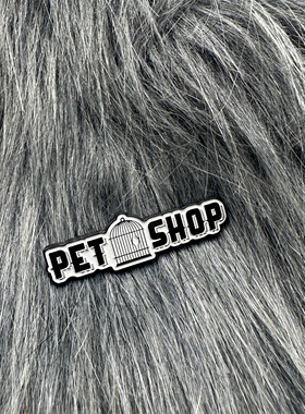 胸针装饰宠物店鸟笼金属徽章