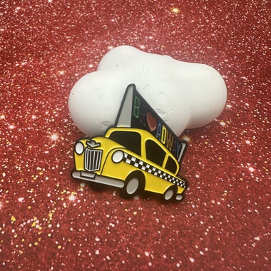 车辆徽章黄色出租车纽约市金属徽章