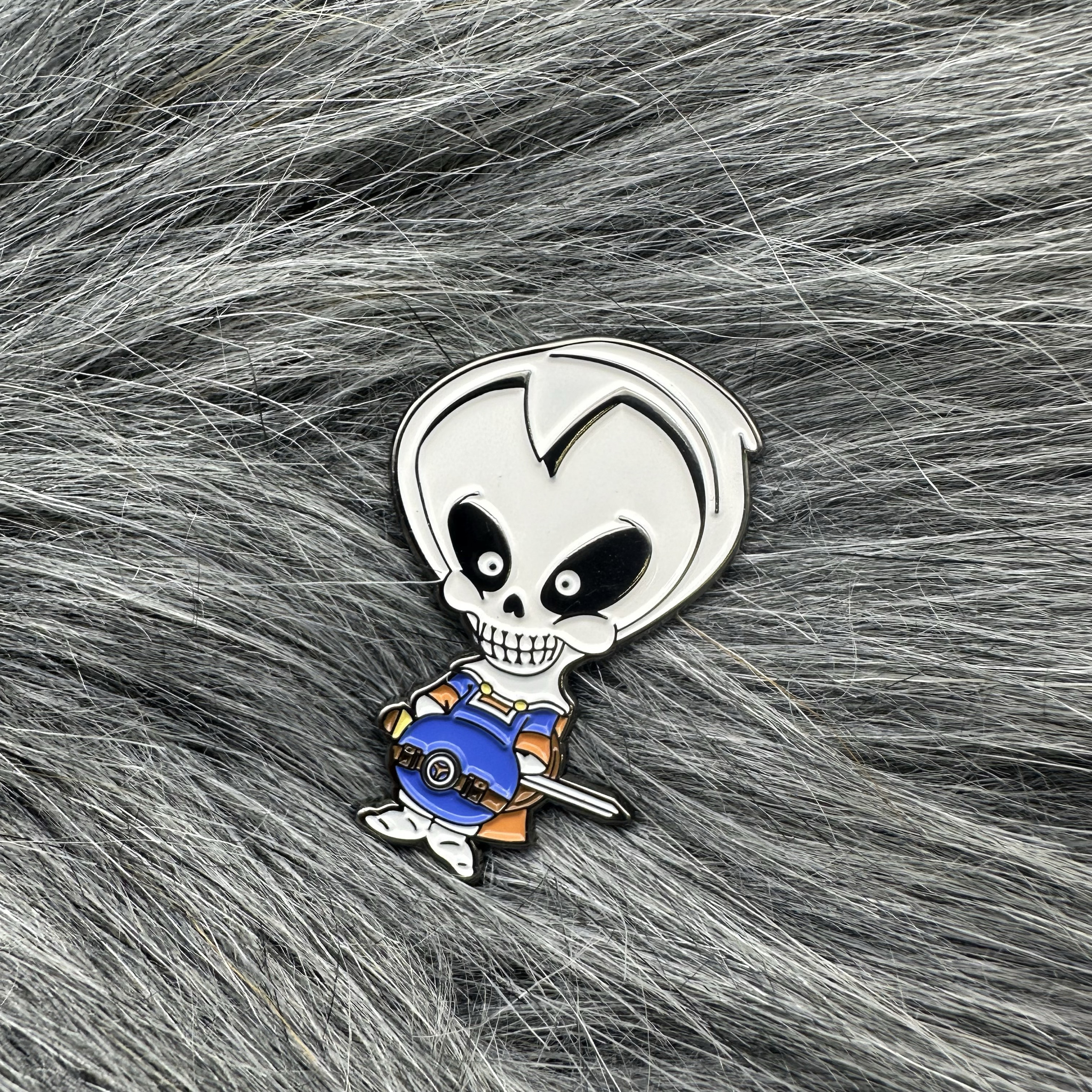 胸针漫威漫画超级反派模仿大师托尼马斯特斯复仇者联盟金属徽章