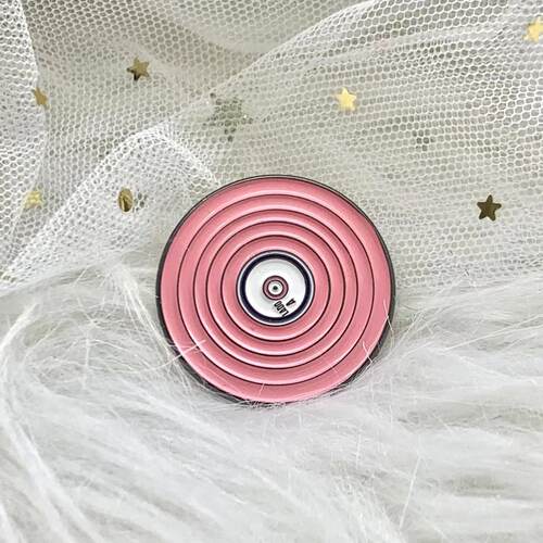 音乐唱碟金属定制徽章胸章