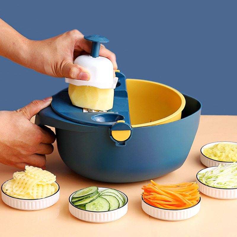 厨房切菜家用土豆丝切丝切片切丁做菜刨丝机削刮擦丝器小工具