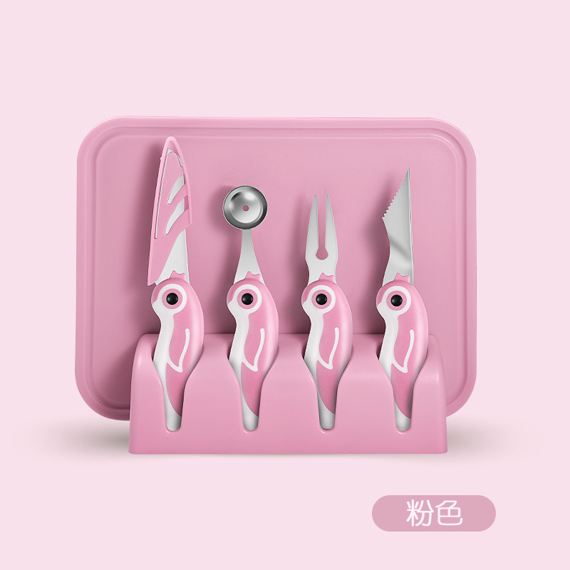 多功能水果拼盘刀具组合西瓜挖球器雕花瓜果刀削皮器工具果电商用