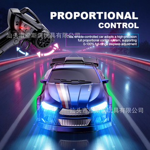 政府补贴华强北E851 64迷你漂移车四驱全比例桌面遥控漂移竞速赛