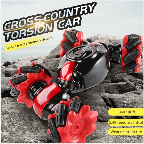 政府补贴华强北手势感应特技扭变车可手表遥控变形越野车漂移攀爬