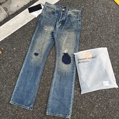 ENFANTS RICHES DEPRIMES FW24 erd忧郁的富二代布丁蓝牛仔裤
