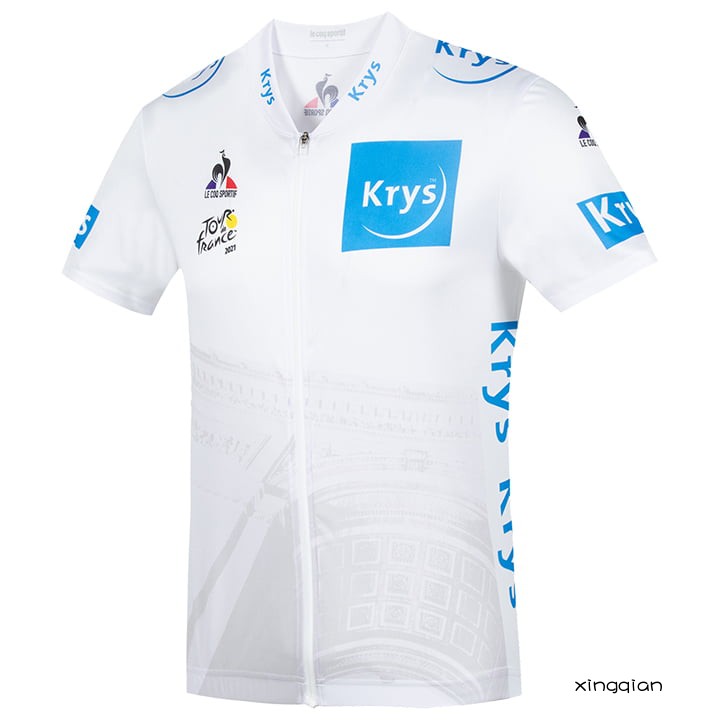 2021环法自行车比赛原版夏季骑行服短袖上衣透气面料单车衫男女款
