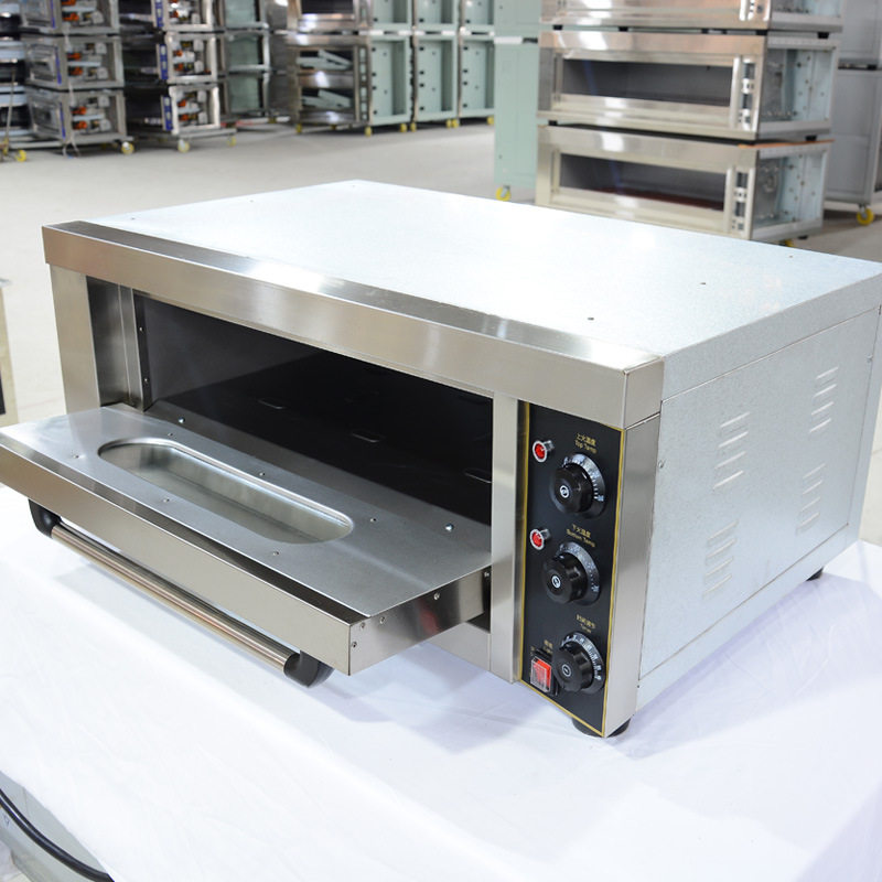 贝能达烤箱商用电烤箱烧烤炉烘焙大容量烘焙智能蛋糕面包1层1盘