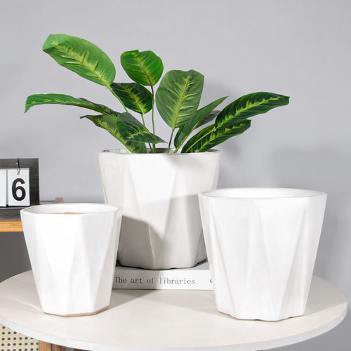 陶瓷现代室内阳台北欧风格花盆