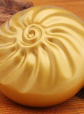 黄铜包子蒸蒸日上包赚包赢小福包办公家居桌面装饰摆件工艺品