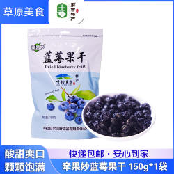 牵果妙蓝莓果干150g内蒙古呼伦贝尔特产独立包装果干果脯儿童零食