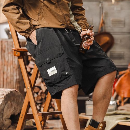 工装短裤男款夏季美式潮牌休闲