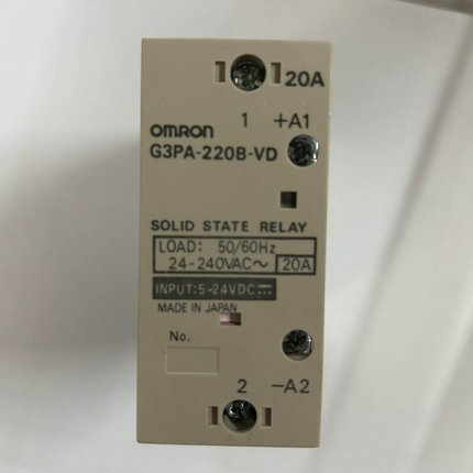 拍前询价：G3PA-220B-VD OMRON固态继电器，工程取消，未使用