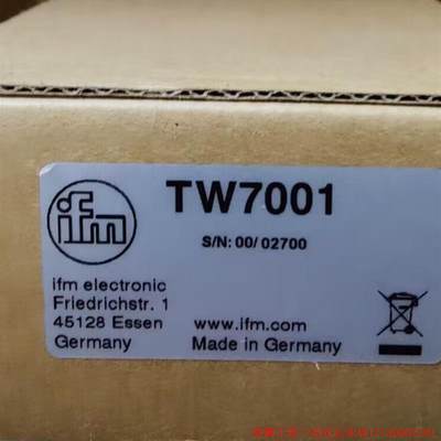 拍前询价:IFM TW2001 TW7001 TW2000 TW7000 全新原装正品易福门