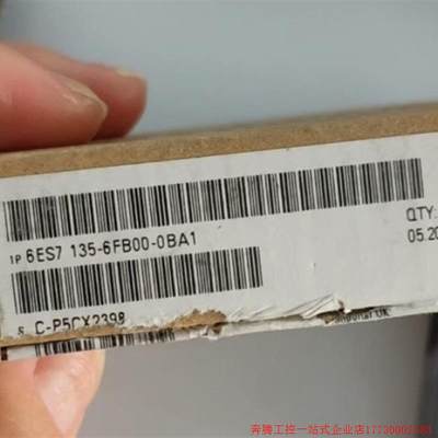 拍前询价:6ES7135-6FB00-0BA1仅开封【议价产品】