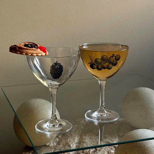 柔软供应水晶玻璃高脚鸡尾酒杯