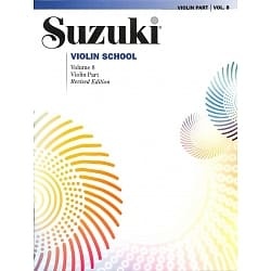 正版原版  铃木小提琴教本 第八册 Suzuki Violin School Vol.8