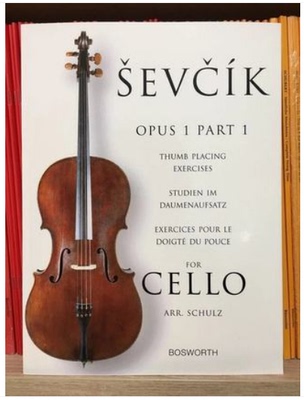 现货舍夫契克大提琴教程op1