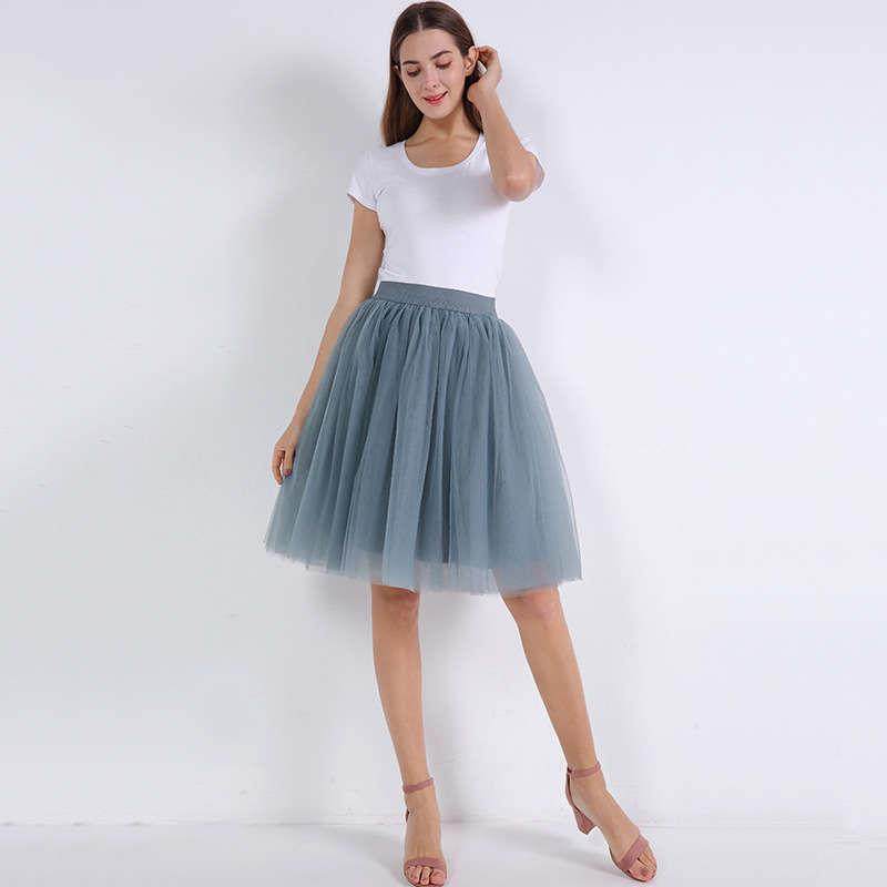 multi-layered mesh skirt tutu skirt ballet style tulle skirt