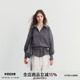 SPEAR 百搭显瘦上衣外套 肌理感格纹收腰衬衫 YOUTH 情绪独白