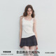 SPEAR 吊带打底上衣 亨利U领吊带高弹背心纽扣修身 YOUTH 只有你