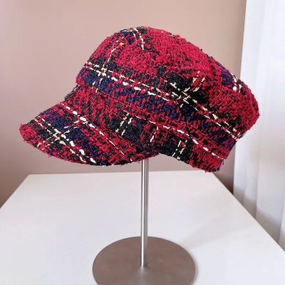 Baseball Cap Women Sun Protection Spring Summer Plaid Beach