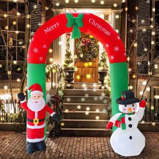Christmas Courtyard Decoration Site Layout Props Inflatable