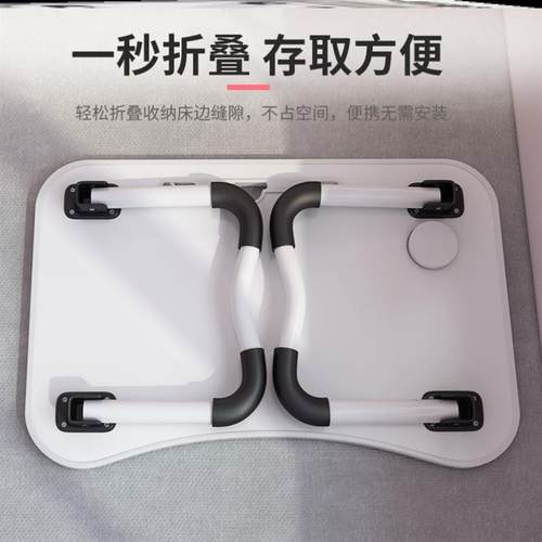 Foldable notebook student dormitory study table bed desk