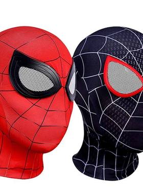 Spiderman Mask Superhero Miles Morales Peter Parker