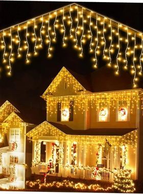 Christmas Lights Waterfall Outdoor Decoration 5M Droop 0.4-0