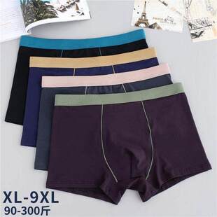 men for plus size boxers Cotton breathable underwear
